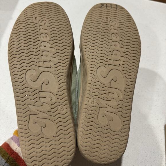 My Slippers Moccasins Green Women’s Size 8 NWOT Suede Leather Slip On - Picture 7 of 8